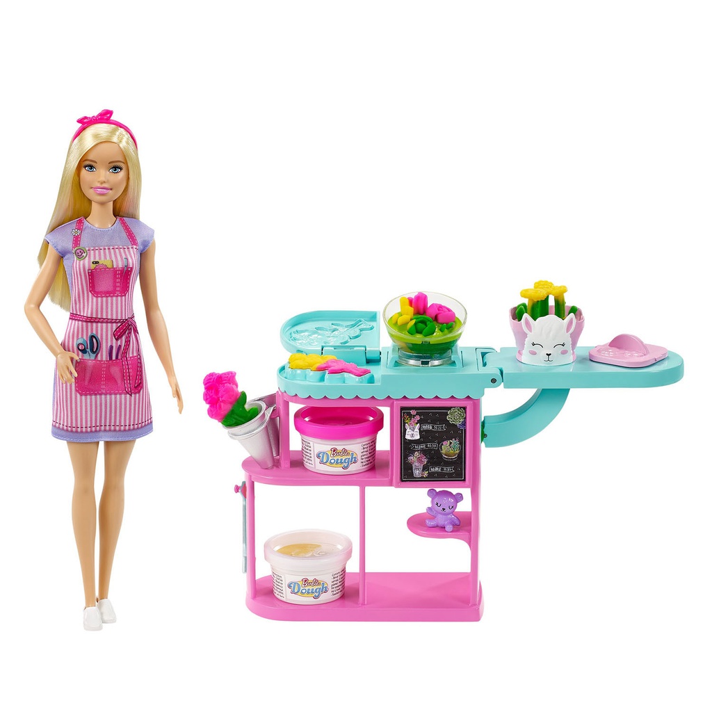 Barbie Flower Shop Owner Playset