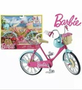 باربي دراجة مع سلة زهور وخوذة