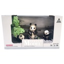 Model Series Animal Figure Panda 3pcs Set Asstd.