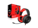 HS35 Stereo Gaming Headset - Red سماعة
