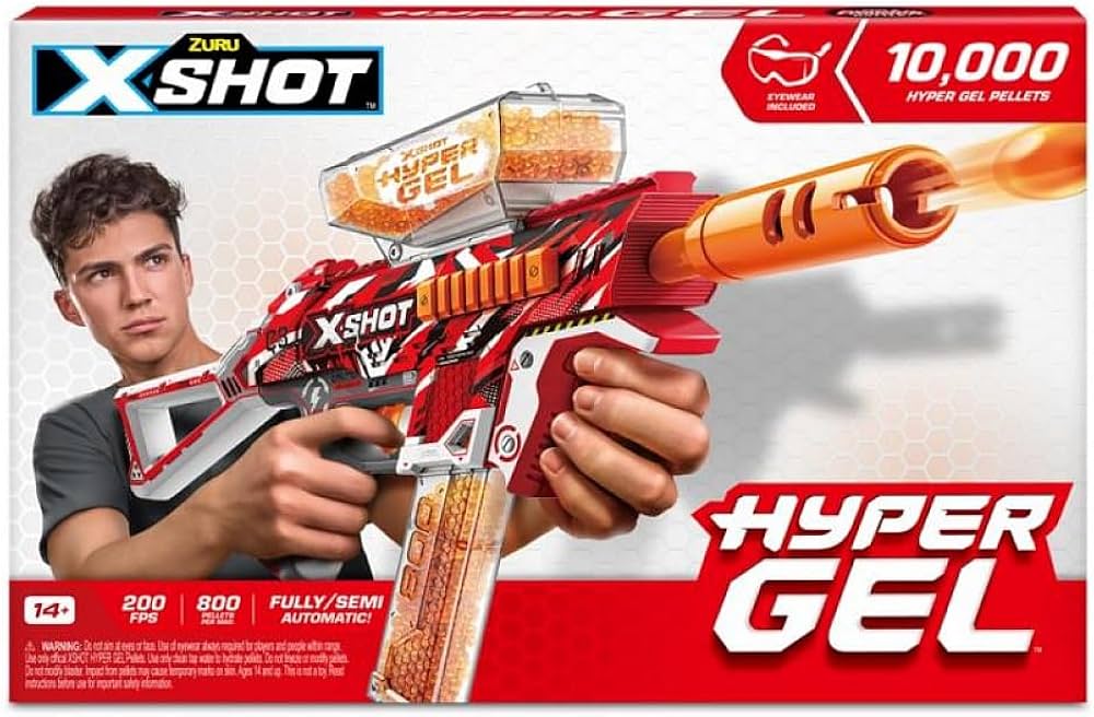 X-Shot Hyper Gel Small Blaster, 5000 Gellets, XS-36622 Online at Best Price, Boys Toys
