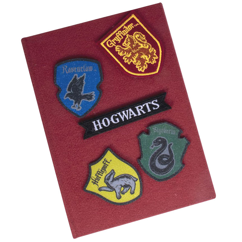 Harry Potter Velcro Agenda With Blue Sky Studios Patches