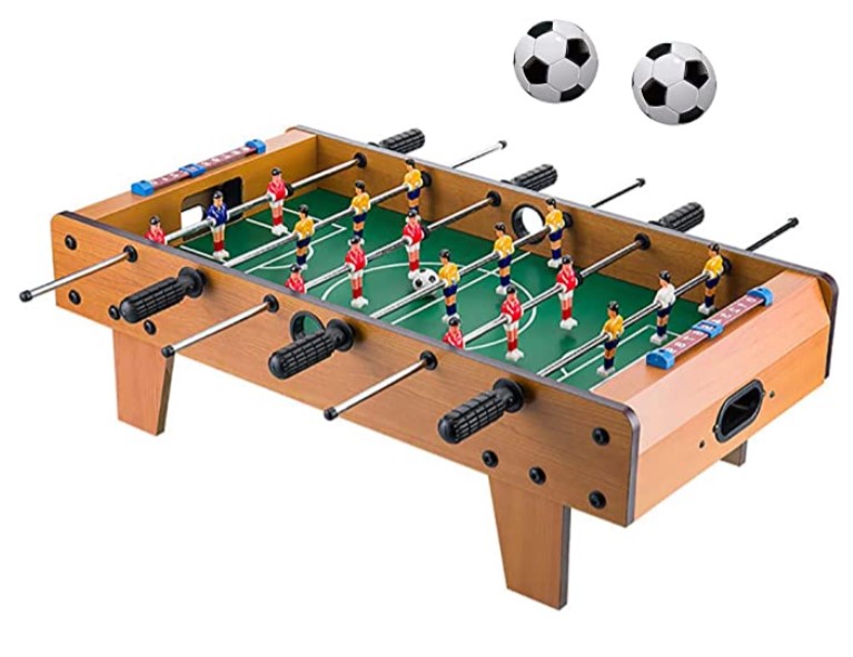 لعبة طاولة كرة القدم -فرفيرة-مقاس 69×37×65سم