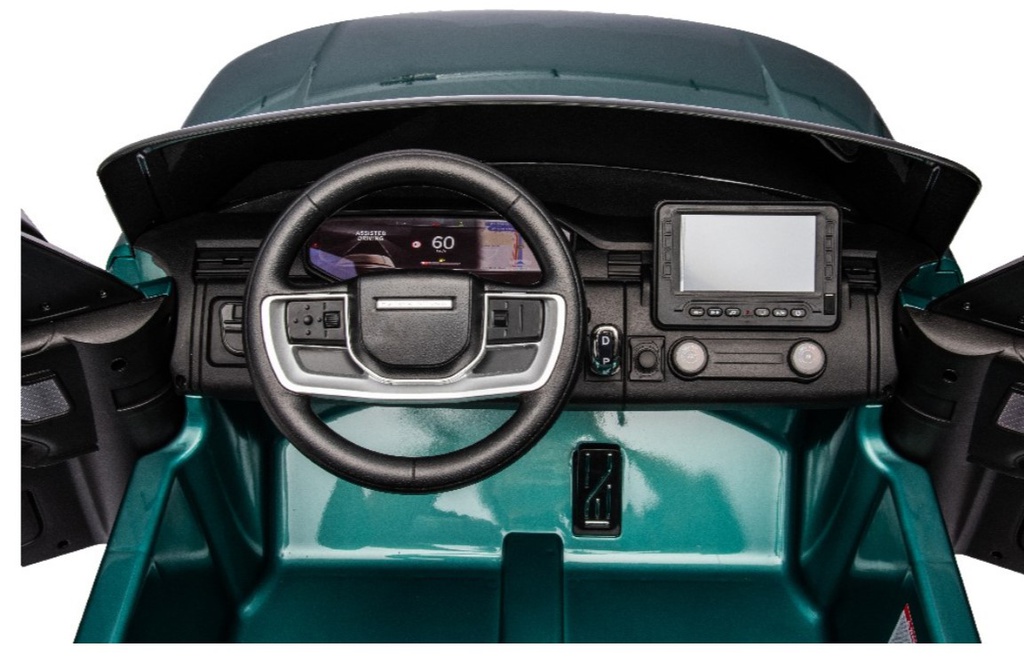 سيارة رانج روفر كهربائية للركوب الاطفال مع جهاز تحكم عن بعد- اخضر