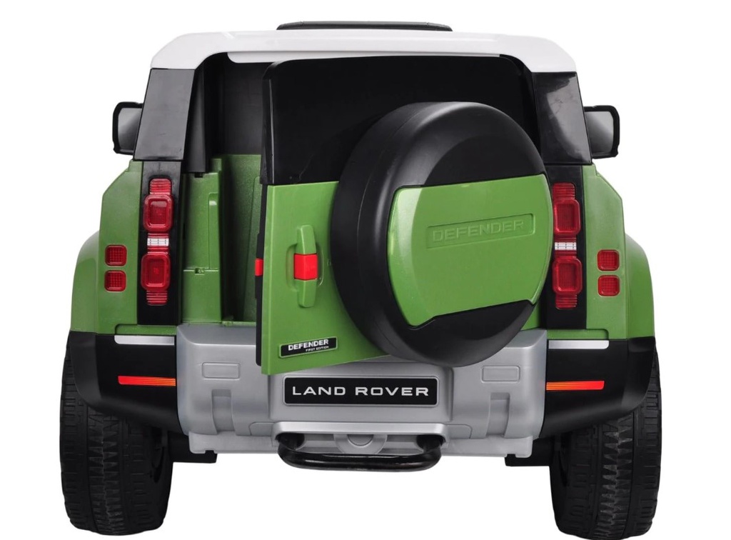 سيارة لاند روفر ديفندر مع جهاز تحكم عن بعد-اخضر
