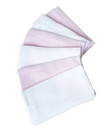 MyCey Muslin small cloth - 6 piece set pink