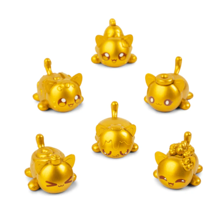 Aphmau Mystery MeeMeows Gold Figure Collection