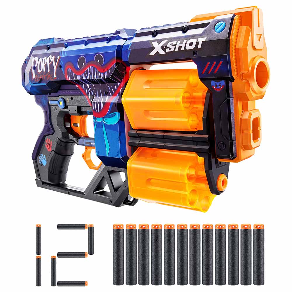 X-Shot Skins Dread (12 Darts) Poppy Playtime S1