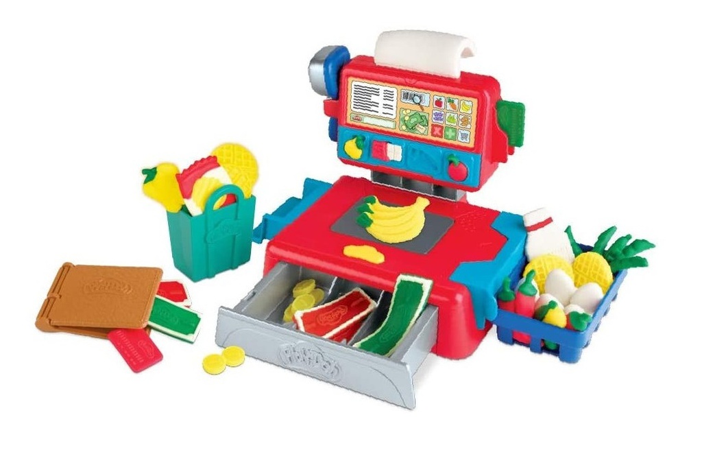 Play-Doh Cash Register Toy for Kids 3 Years and up with Fun Sounds