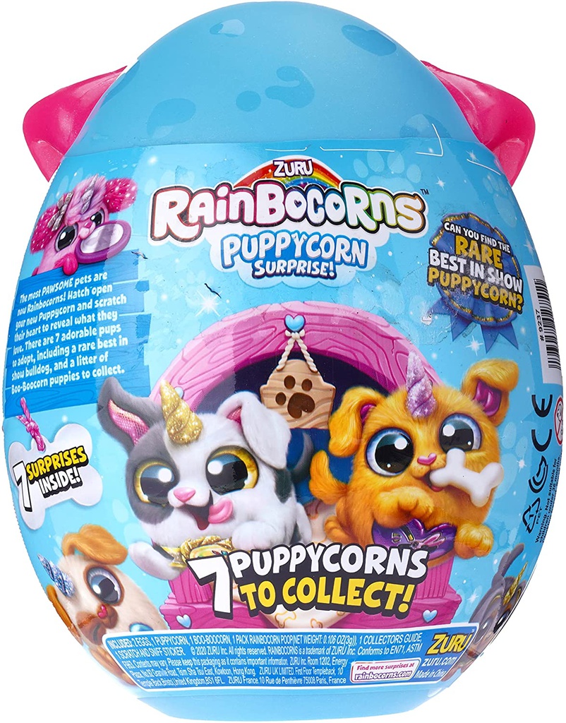 Rainbocorns Sparkle Heart Puppycorn Surprise PDQ