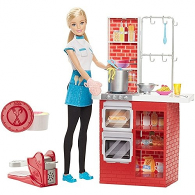 Barbie Cooking &amp; Baking - Pasta Playset