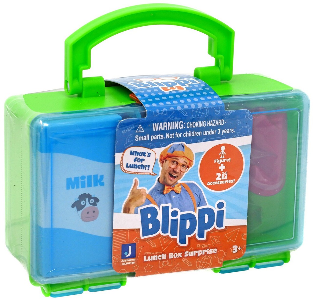 Chef Figure with Green Deluxe Lunch Box - from Blippi