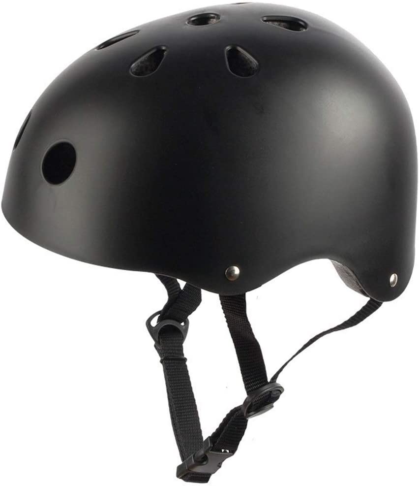 Black protective helmet