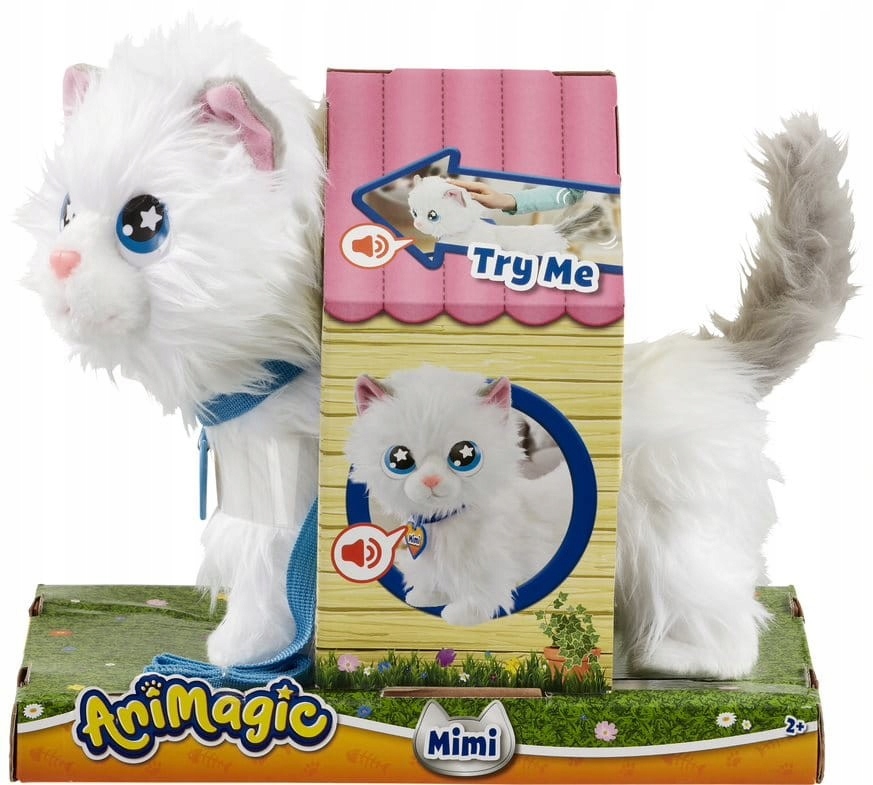 Interactive Mimi Cat Plush Toy