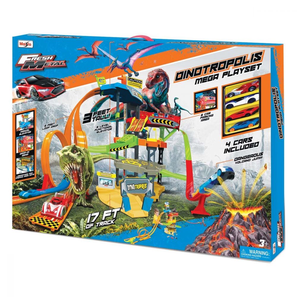The huge collection of Maisto Dinotropolis games