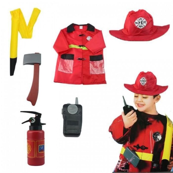 ملابس تنكرية زي مهنية اطفاء الحريق