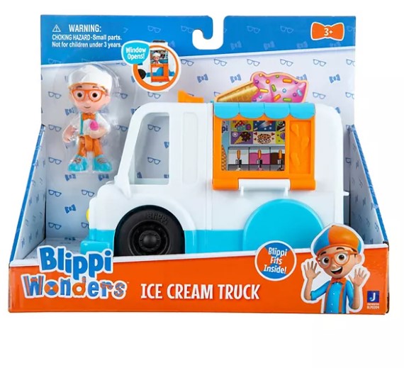 Blibby's ice cream car
