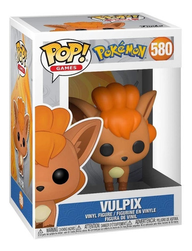 Funko Pop - Games: Pokemon 580 - Vulpix Vinyl Figure