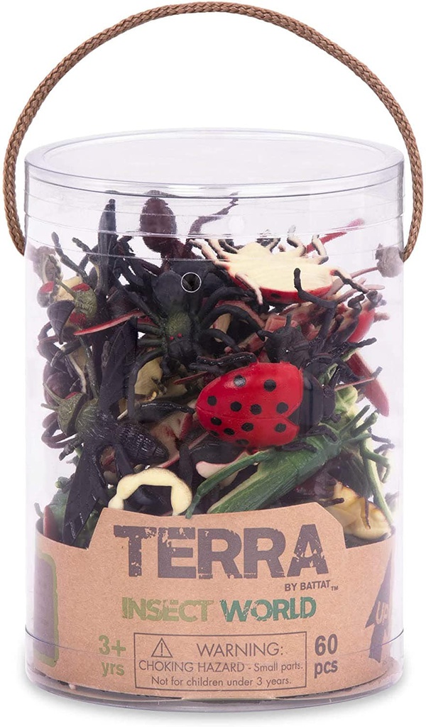 TERRA Insect shapes toy for children 60 pieces