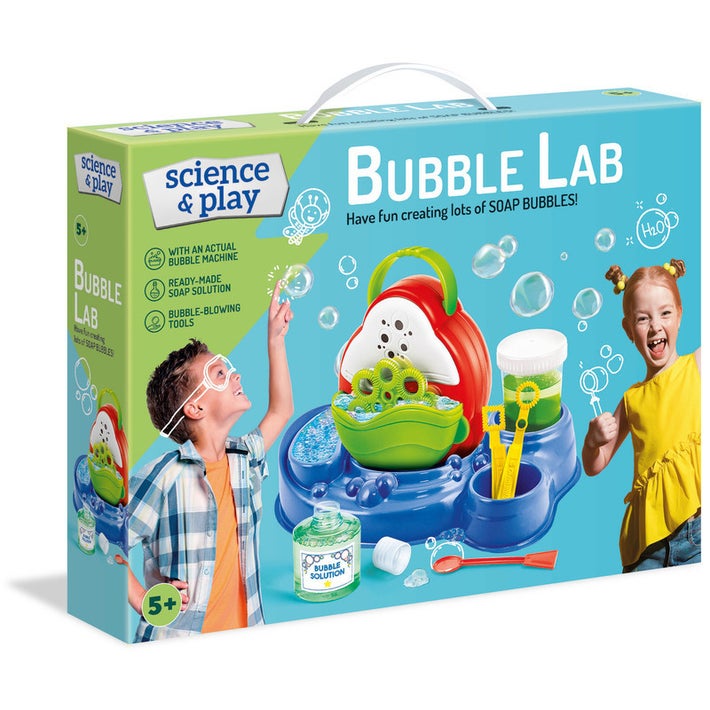 Clementoni - Bubble Lab Have fun making lots of soap bubbles