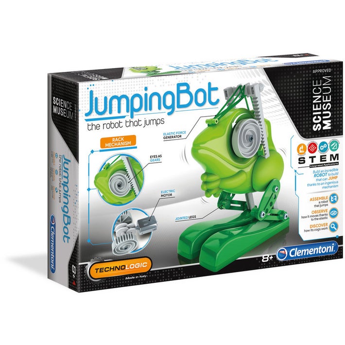 Clementoni is an amazing Frog Robot Hopping for fun and jumping into the world of robotics