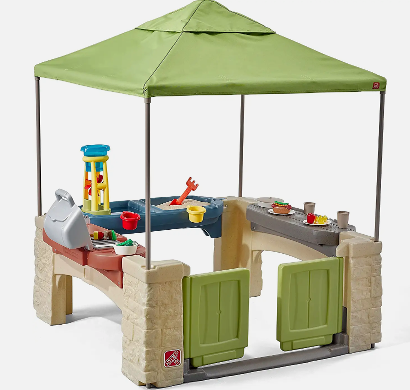 Step2 Patio All-in-One Playtime with Canopy Playhouse