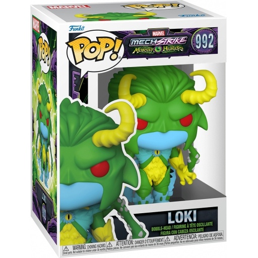 Funko Pop Marvel Monster Hunters-992-Loki