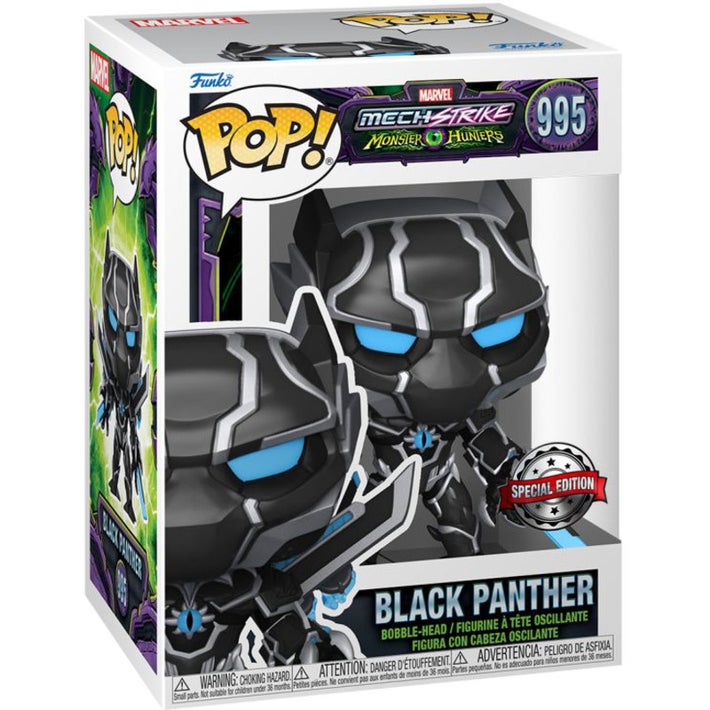 Funko Pop Marvel -995- Monster Hunters - Black Panther