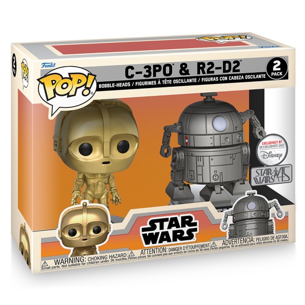 Pop! Star Wars: Concept SRS- R2&amp;3PO 2 PK (Exc)