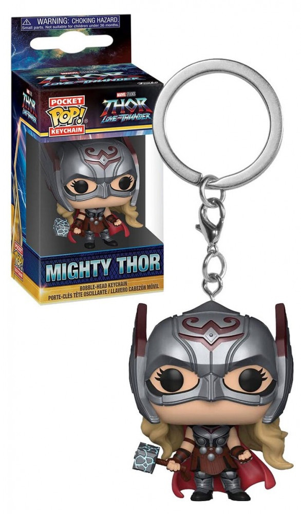 Funko Pop Marvel Thor 4 Mighty Thor Keychain