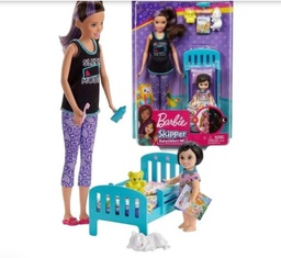 [GHV88] Barbie - Barbie Skipper Bedtime Nannies Playset