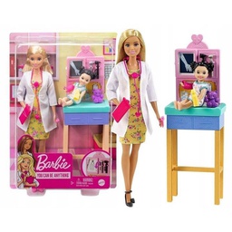 [gtn51] Barbie - Baby Doctor Doll Playset