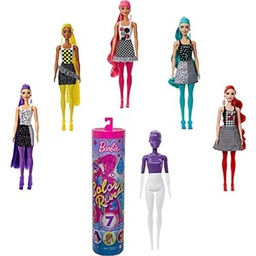[gtr94] Barbie - colorful Barbie doll with 7 surprises