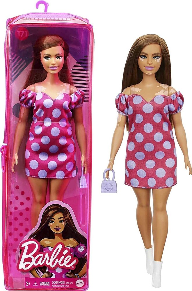 Fashion friendly Barbie fashionista doll