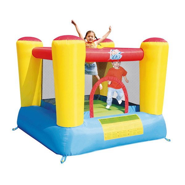 Bouncy castle with air flow happy hop
