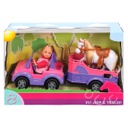 Horse and Jeep Trailer Playset - Evy