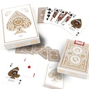 Artisan white playing cards