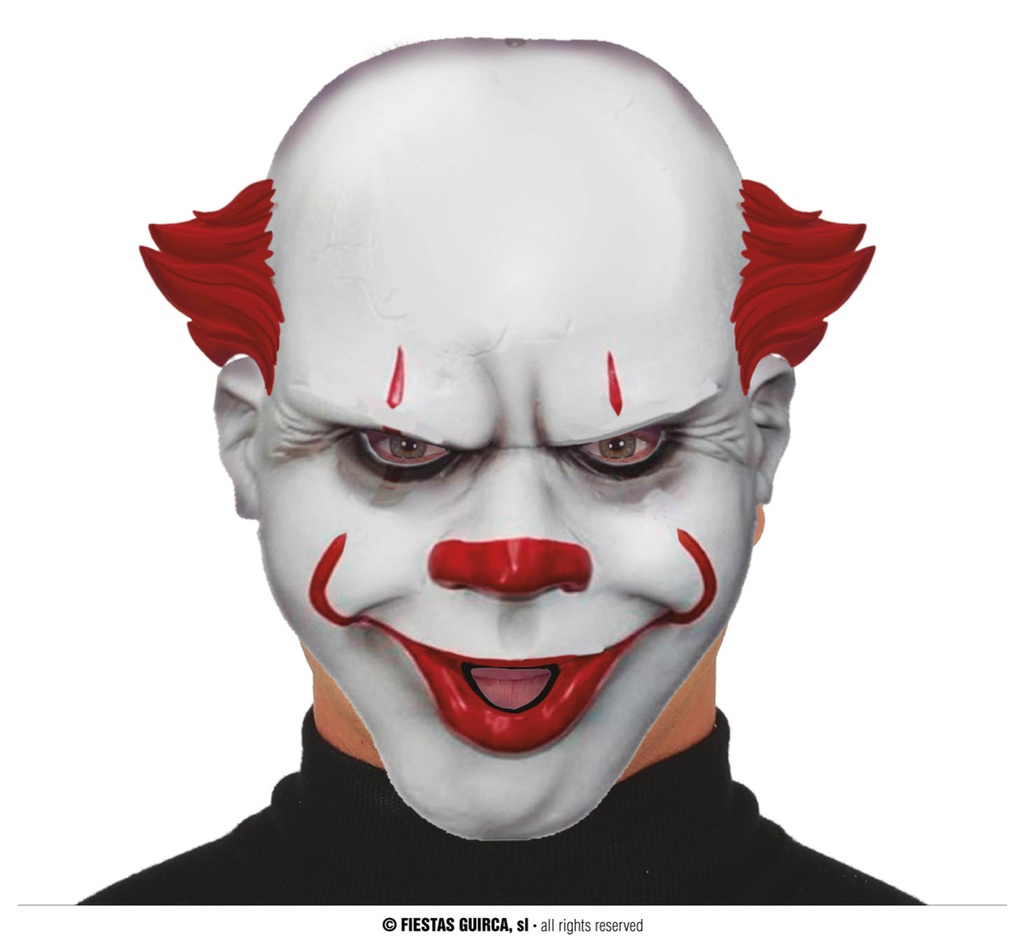 killer clown mask - halloween