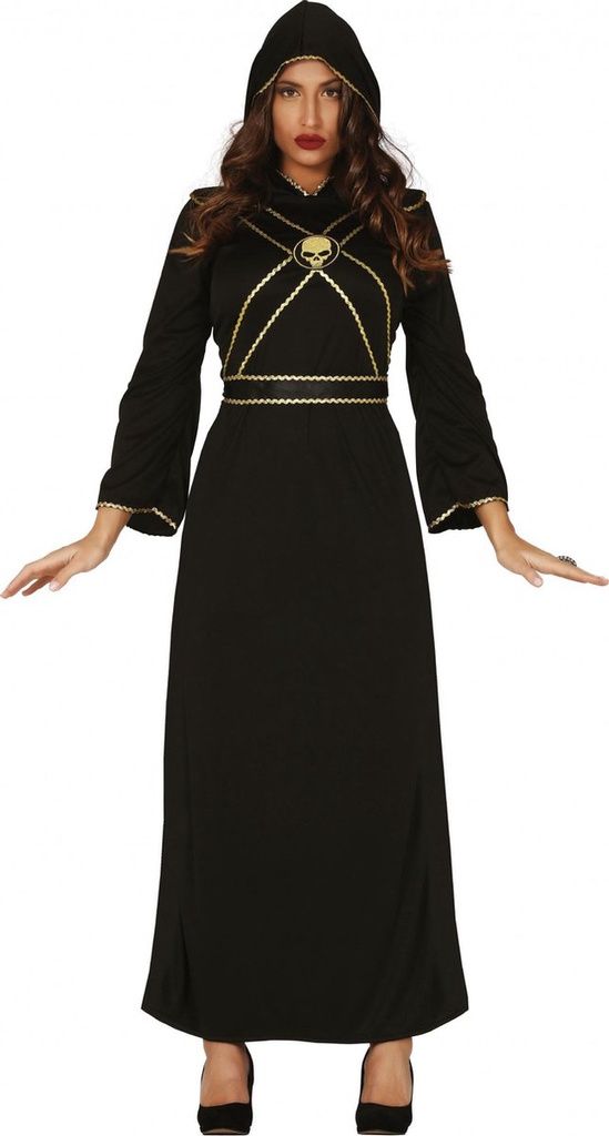 ملابس تنكرية الصوفي نسائي أسود هالوين