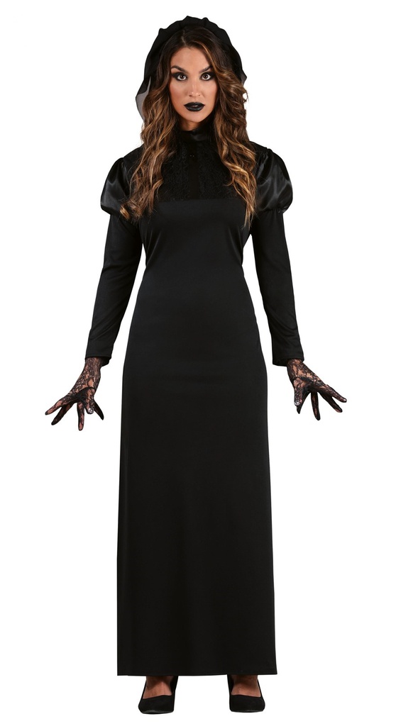 ملابس تنكرية المرأة القوطية لإخفاء الرعب-هالوين