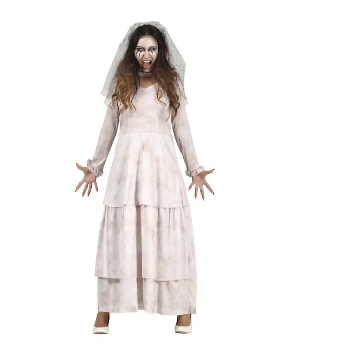 Sad Ghost Bride Costume - Halloween
