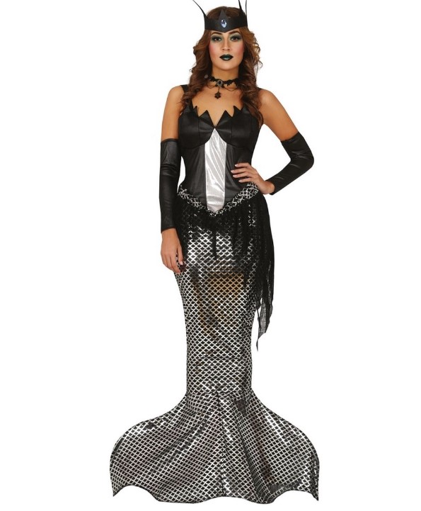 Mermaid Costume For Women - Black 