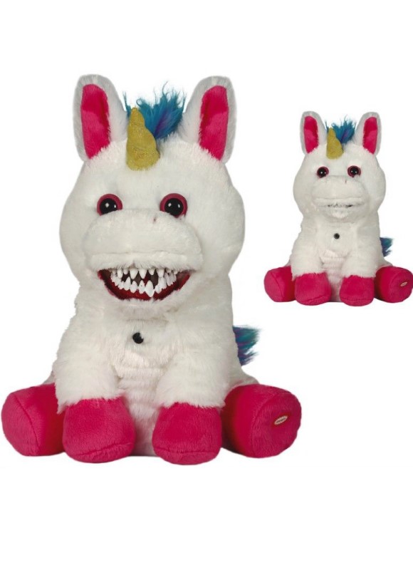 Unicorn doll with sound and motion