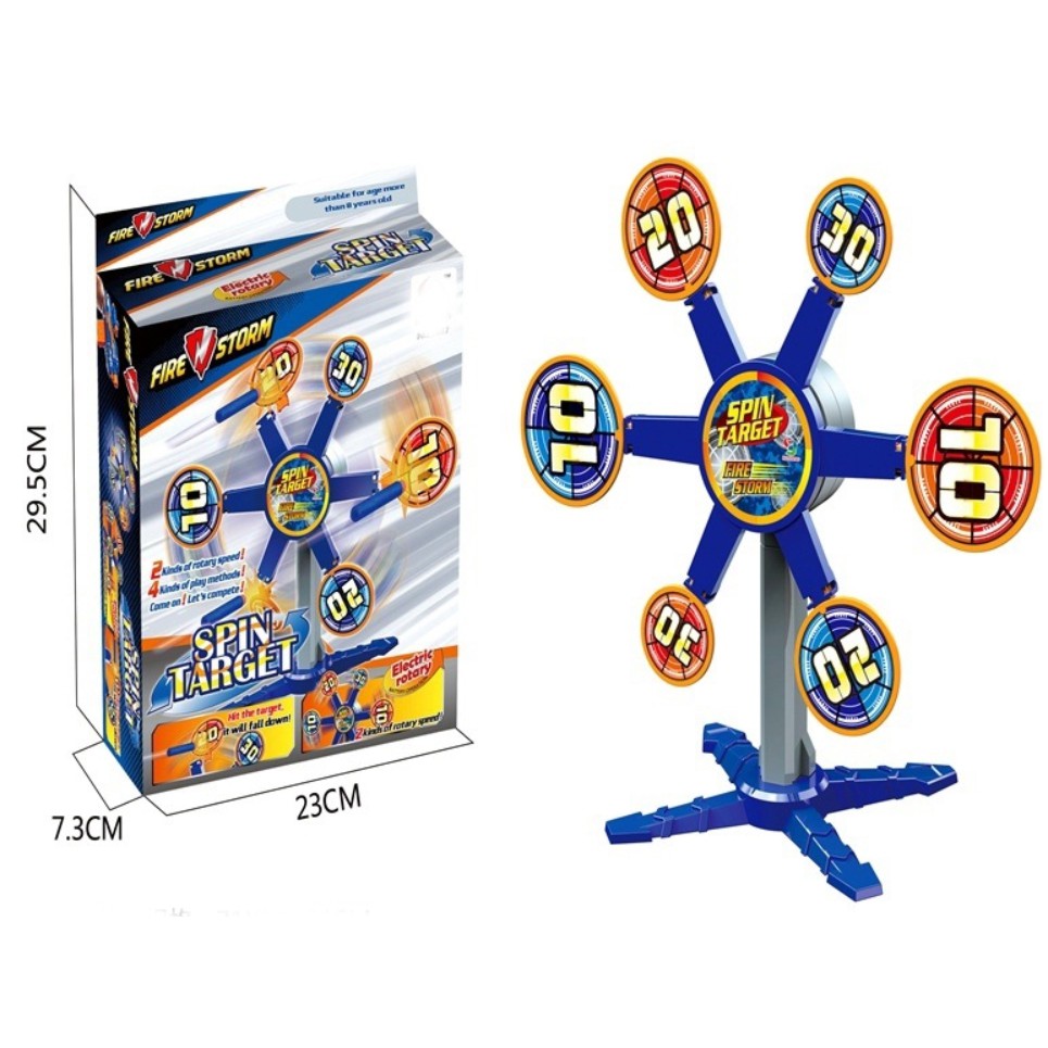 Game target spin fire storm