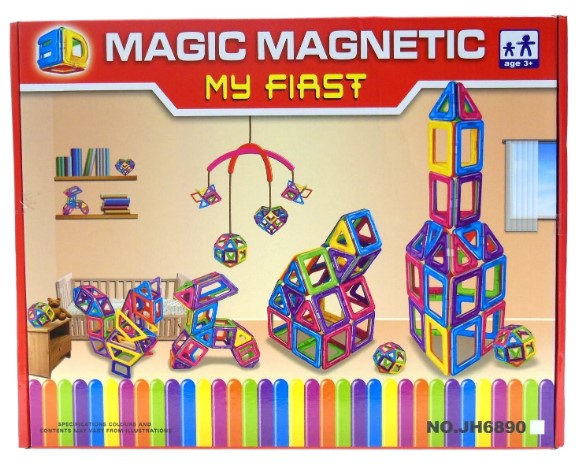 Magnetic puncture magic 36 pieces