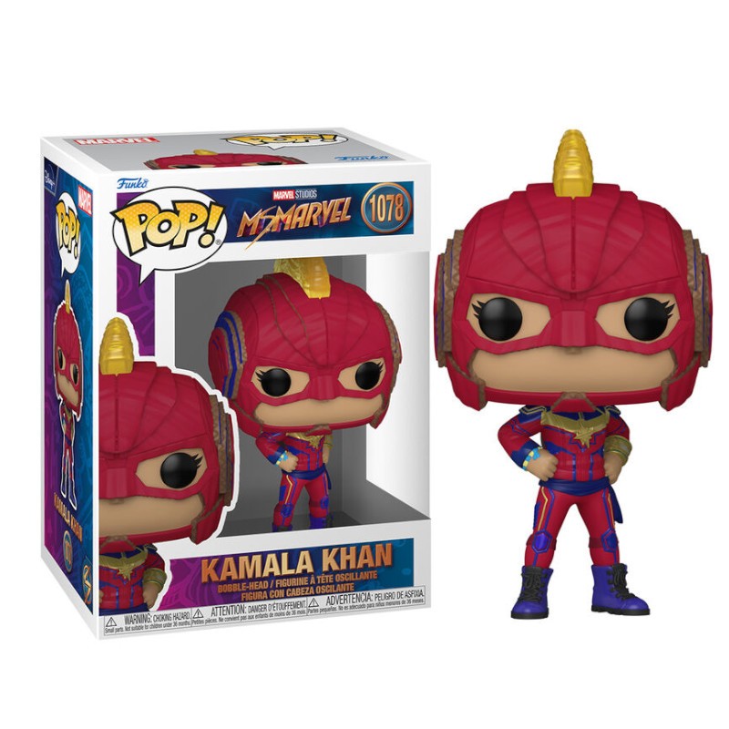 Funko Pop Marvel Mrs. Marvel - 1078 - Kamala Khan
