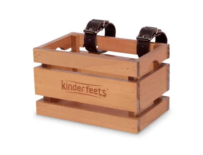كيندر فيتس-سلة خشبية للدراجة 
