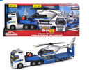 Volvo Majorette Truck + Airbus Police Helicopter