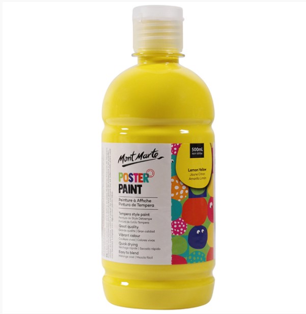 Mont Marte Kids - Booster 500 ml - Yellow Lemon