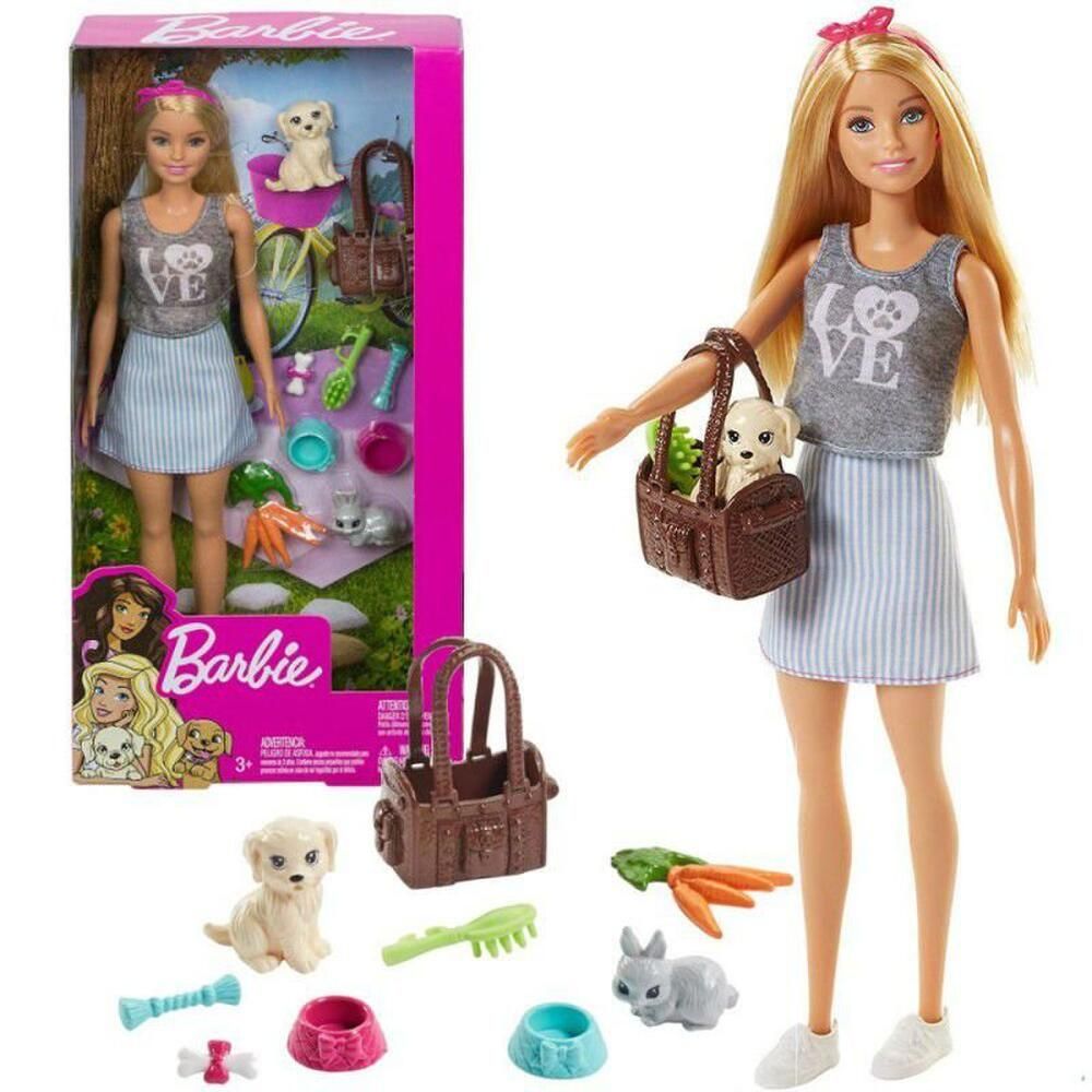 Barbie animal lover playset